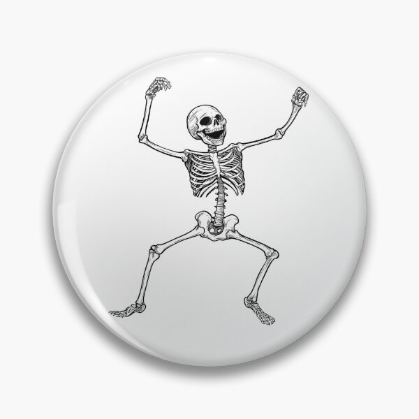 Item preview, Dancing Skeleton - "Rattle and Roll Skeleton" designed and sold by VividDesignsArt.