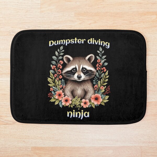 Item preview, Raccoon dumpster diving ninja designed and sold by Purr95.