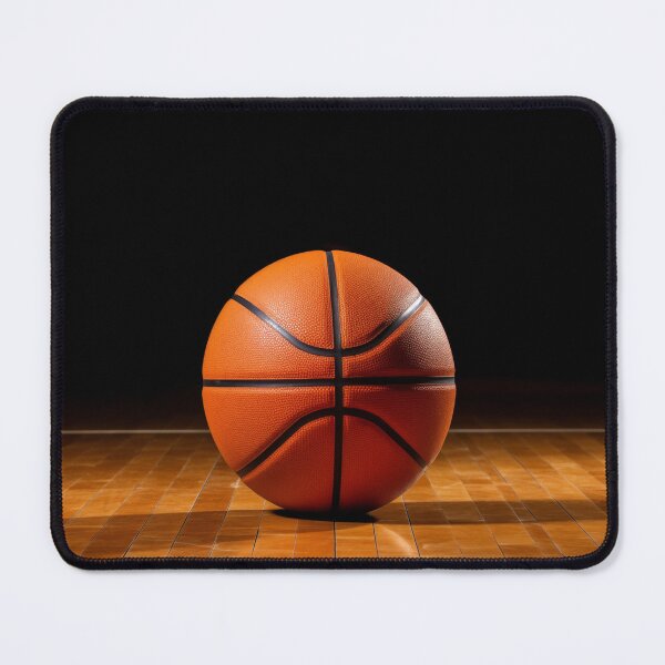 Item preview, Basketball ball on dark background. Sports art. designed and sold by GiriaGallery.