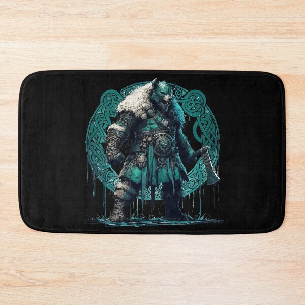 Item preview, Viking Warrior Bear Knotwork designed and sold by TomFrontierArt.