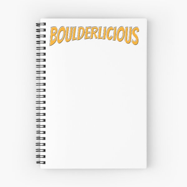 Item preview, Boulderlicious lettering climbing bouldering vintage dark T-shirt designed and sold by Bouldershop.