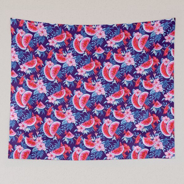 Item preview,   THE BEST SELLER Seamless summer pattern with watermelon designed and sold by UNIQUE+   DESIGN.