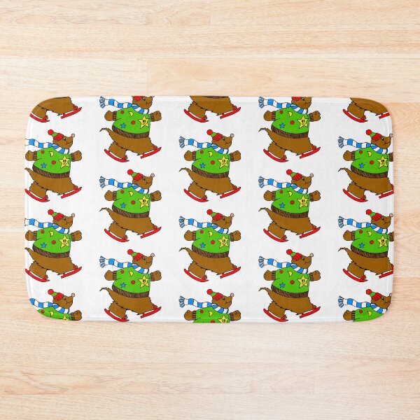 Item preview, Cute Bear Ice Skating designed and sold by Sartoris Art.