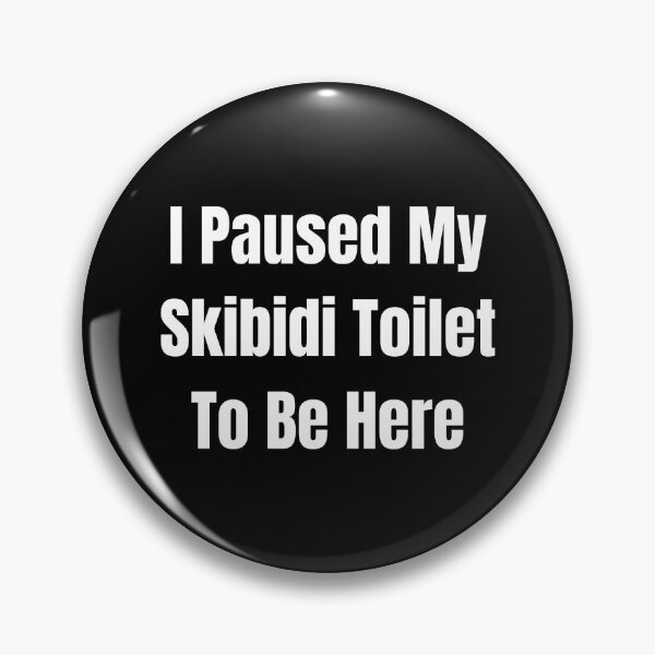 Aperçu de l'œuvre J'ai arrêté mes toilettes de skibidi pour être ici créée et vendue par sydney-syder.