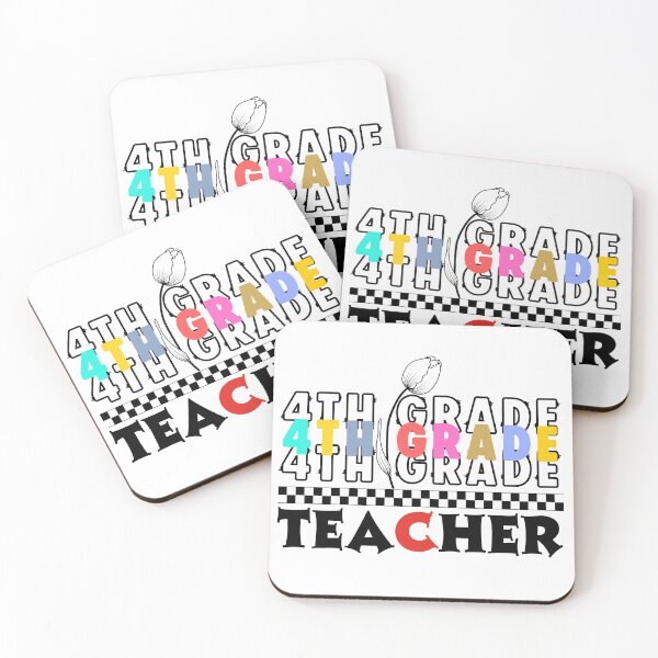 Item preview,  4th Grade Teacher, Female Teachers Light Design  designed and sold by Raise2Shine.