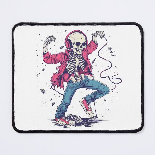 Item preview, Dancing Skeleton - Groovin' Skeleton DJ designed and sold by VividDesignsArt.