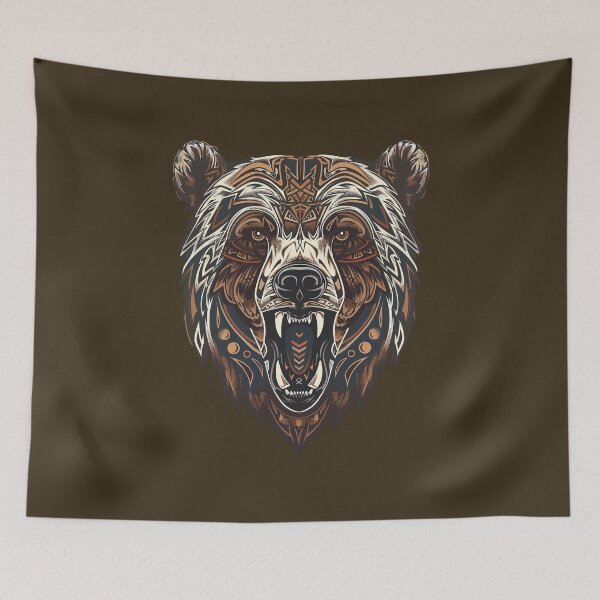 Item preview, Bear Indigenous Native American designed and sold by Wild-Co.