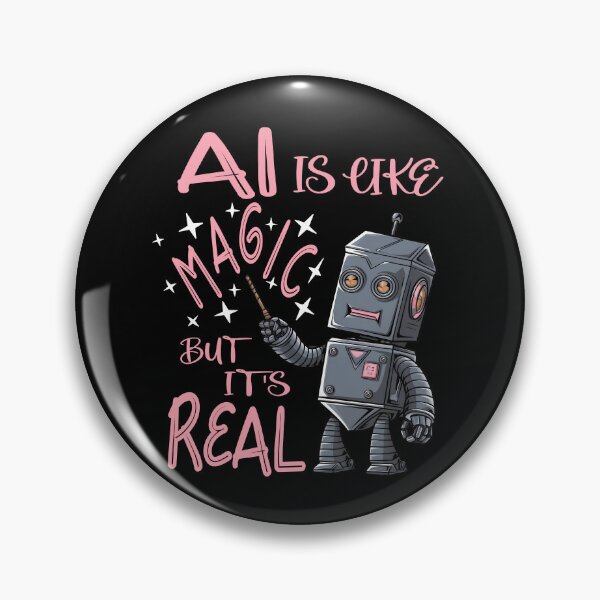 Item preview, AI is like magic but its real  designed and sold by Colorfulman.