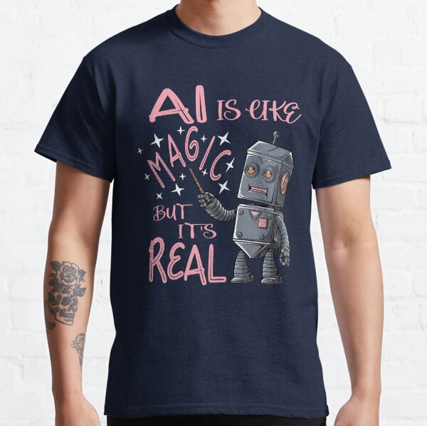 Item preview, AI is like magic but its real  designed and sold by Colorfulman.