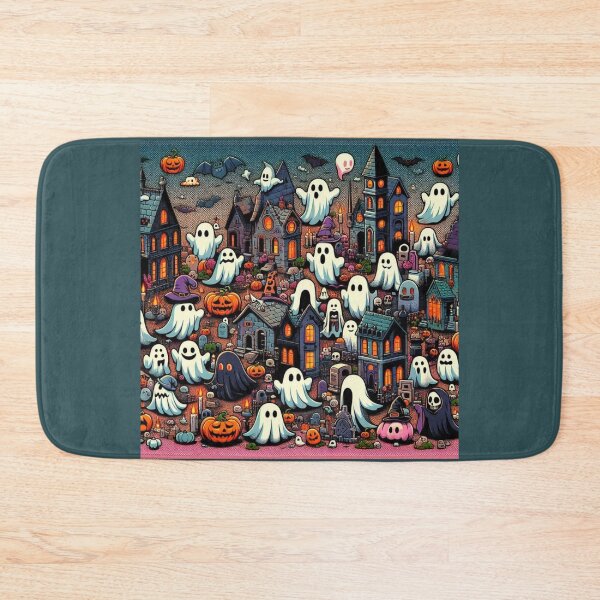 Item preview, Baroque Halloween Lavender Tiny Ghosts designed and sold by DesignsByPrnces.