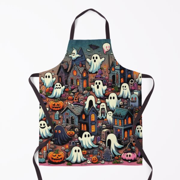Item preview, Baroque Halloween Lavender Tiny Ghosts designed and sold by DesignsByPrnces.