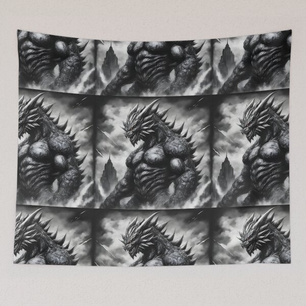 Item preview, Kaiju Fan Art designed and sold by elgatonocturno.