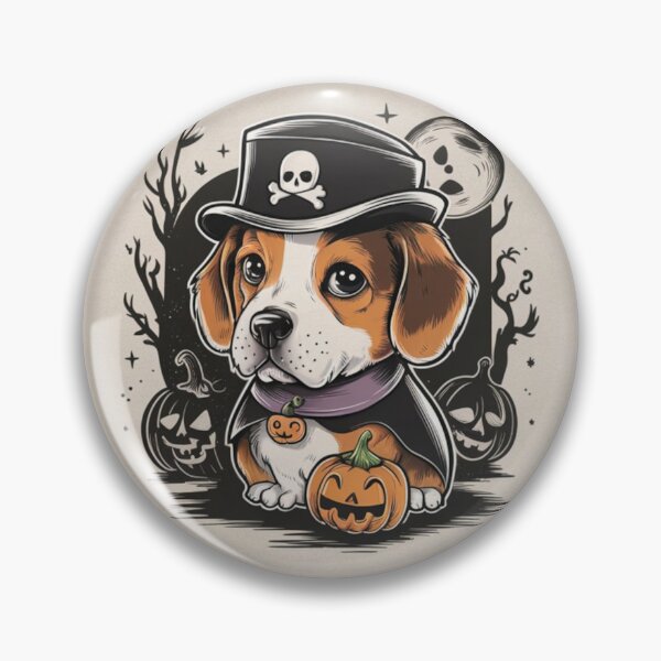 Item preview, Beagle in Halloween Outfit designed and sold by NeatThingLover.