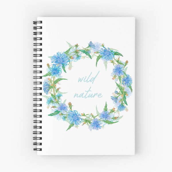 Item preview, Blue chicory wreath designed and sold by IrinaAvdeeva.