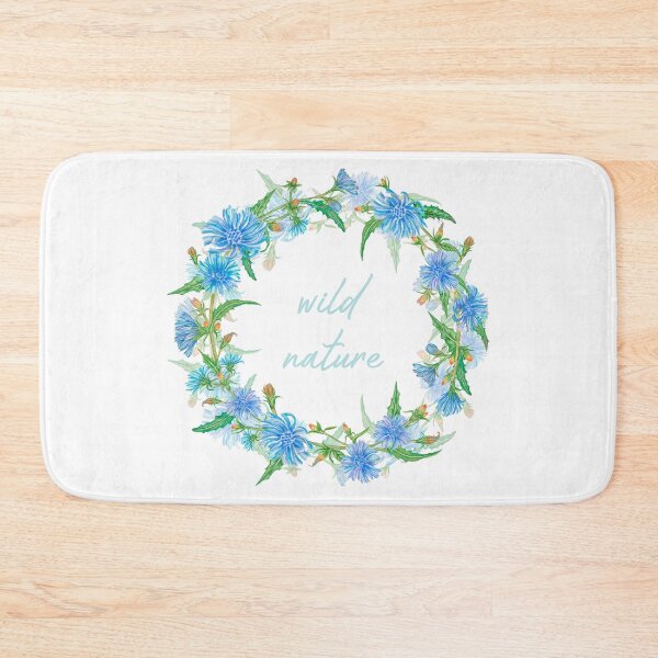 Item preview, Blue chicory wreath designed and sold by IrinaAvdeeva.