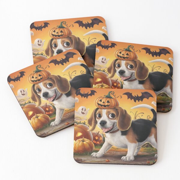 Item preview, Halloween Kawaii Beagle Cutie designed and sold by NeatThingLover.