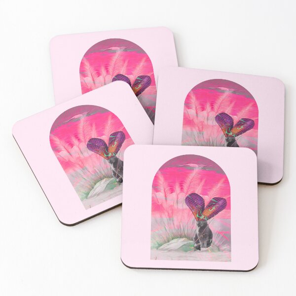 Item preview, Listen to the wind, pink designed and sold by FlossOrFi.