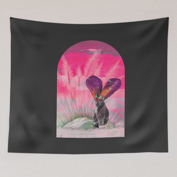 Item preview, Listen to the wind, pink designed and sold by FlossOrFi.