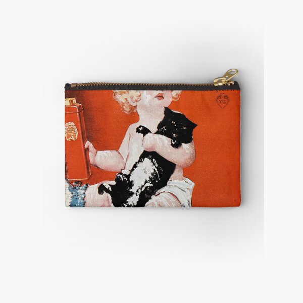 Item preview, Vintage retro advert featuring a cat designed and sold by colliophoto.