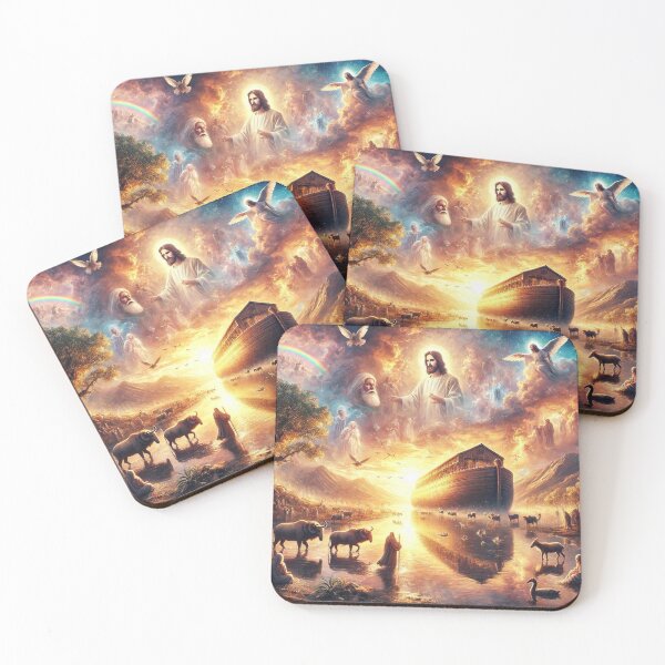 Item preview, Divine Dreamscape: Noah's Ark and Iconic Bible Stories designed and sold by Meta2Physical.