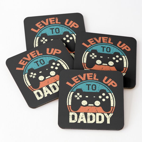 Item preview, Leveled Up To Daddy Gifts Father To Be New Dad designed and sold by Toonify4U.