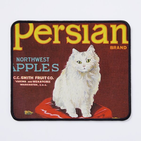 Item preview, Vintage retro advert featuring a Persian cat designed and sold by colliophoto.