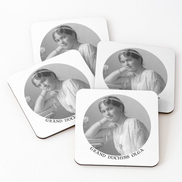 Item preview, Grand Duchess Olga Nikolaevna icon and name print! designed and sold by cceridwenx.