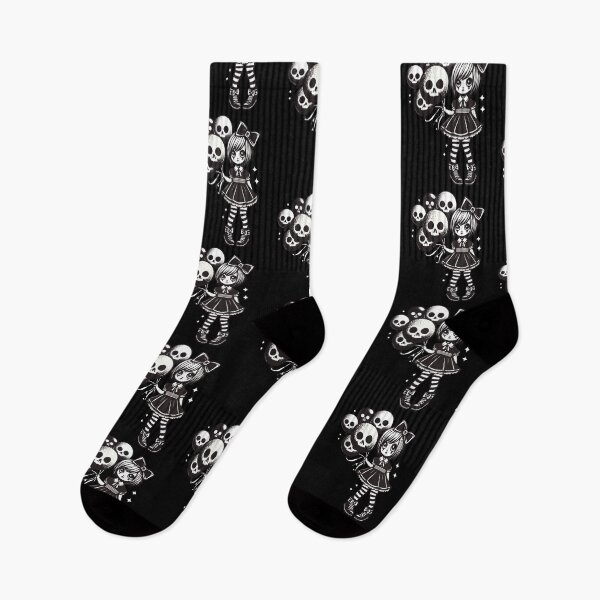 Item preview, Kawaii Goth Girl Dark Gothic Design designed and sold by LuminOrb.
