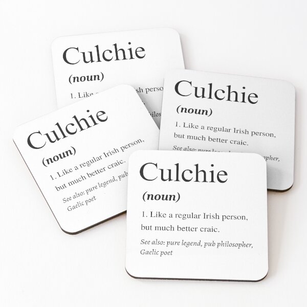Item preview, Irish Culchie Definition designed and sold by Urban-Celt.