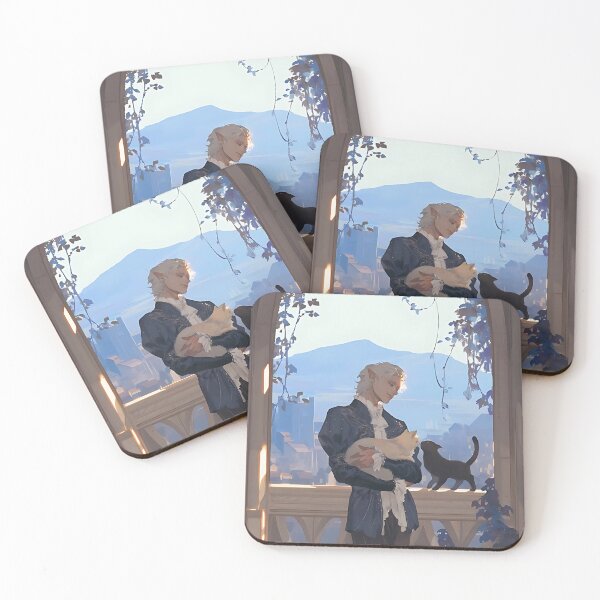 Item preview, Astarion Playing with Cats   designed and sold by ForevFantasy.