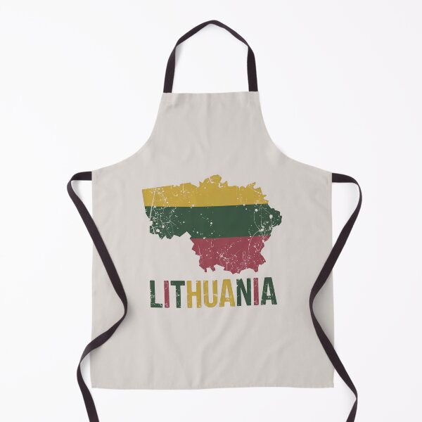 Item preview, Lithuania Map Flag Vintage designed and sold by jeshands.