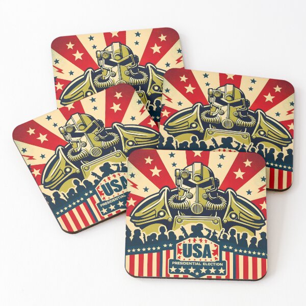 Item preview, USA Elections Brotherhood of Steel Paladin for President designed and sold by HossamAlsadainy.