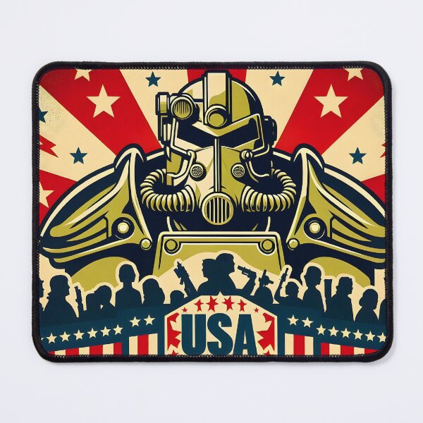 Item preview, USA Elections Brotherhood of Steel Paladin for President designed and sold by HossamAlsadainy.