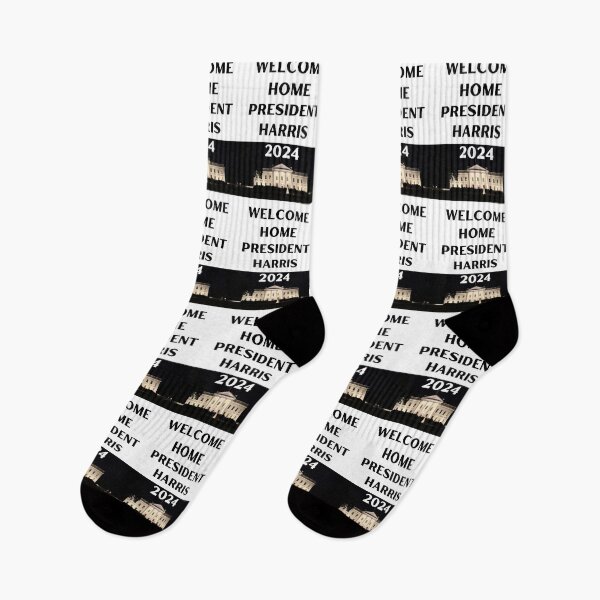 Item preview, WELCOME HOME PRESIDENT HARRIS 2024 designed and sold by RobbiesMusic.