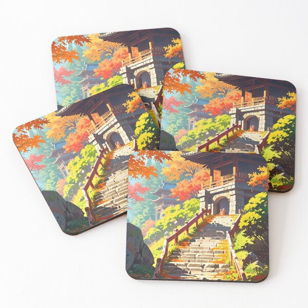 Item preview, Ancient Japanese anime Temple designed and sold by pennafina.