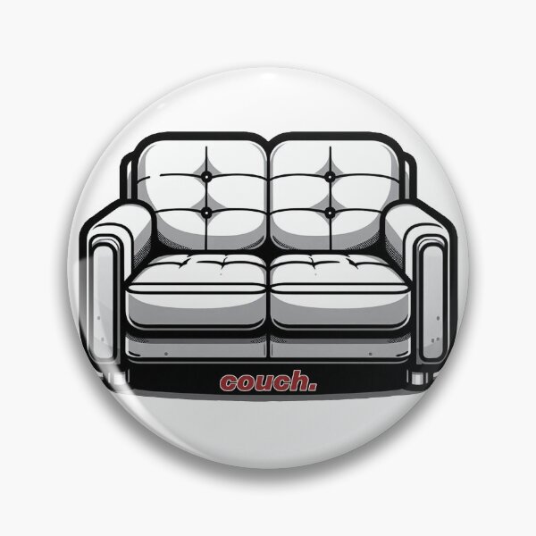 Item preview, Classic Cushy Comfort: Vintage Couch designed and sold by 3MillsDesign.