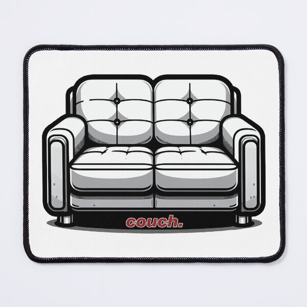 Item preview, Classic Cushy Comfort: Vintage Couch designed and sold by 3MillsDesign.