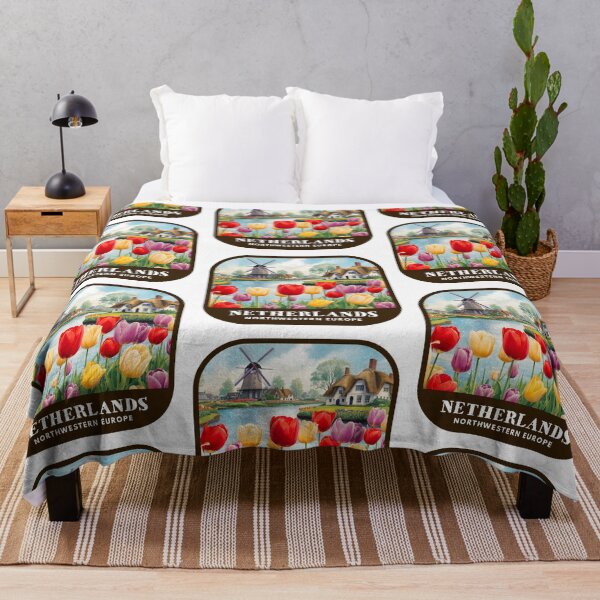Item preview, Visit Netherlands (Travel Destination) designed and sold by RabbitK.