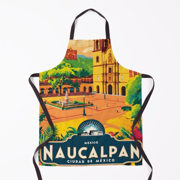 Item preview, Naucalpan Ciudad de Mexico Vintage Travel Tourism designed and sold by TravelersGems.