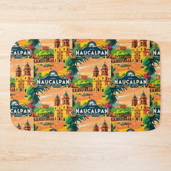 Item preview, Naucalpan Ciudad de Mexico Vintage Travel Tourism  designed and sold by TravelersGems.