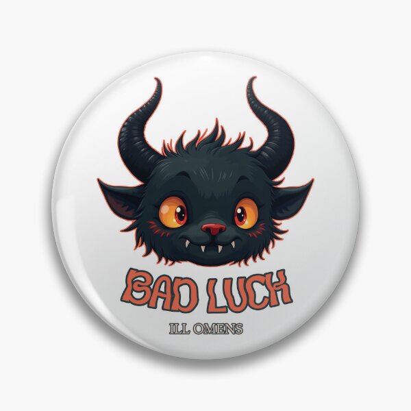 Item preview, Bad Luck Ill Omens Sticker designed and sold by lemurdesigns.