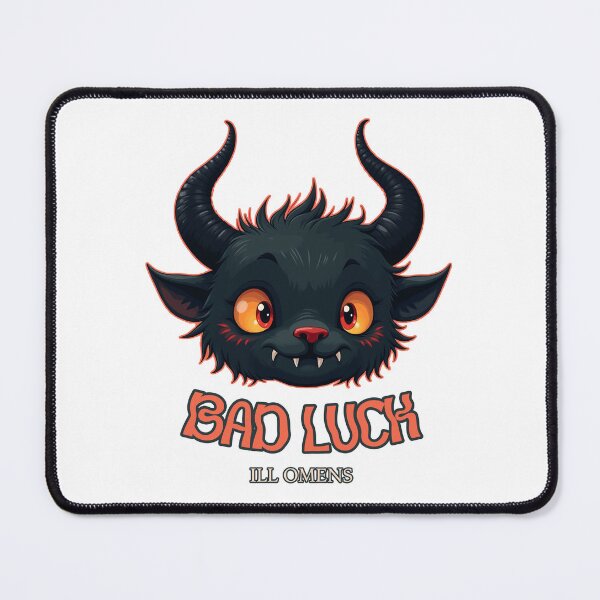 Item preview, Bad Luck Ill Omens Sticker designed and sold by lemurdesigns.