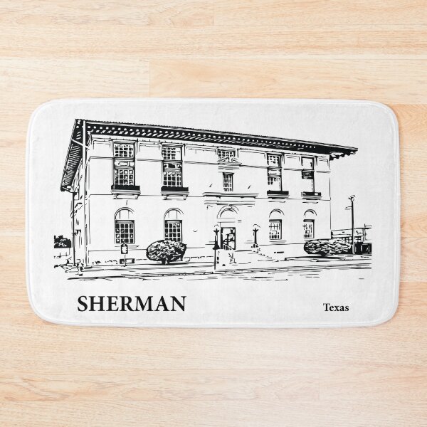 Item preview, Sherman Texas designed and sold by Lakeric Cityscapes.