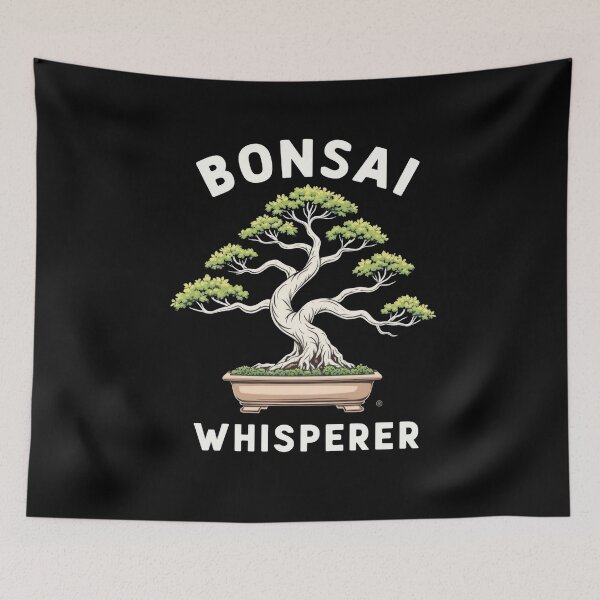 Item preview, Bonsai Whisperer Art Japanese Tree Zen Gardening Enthusiast designed and sold by Hananiah Merch.