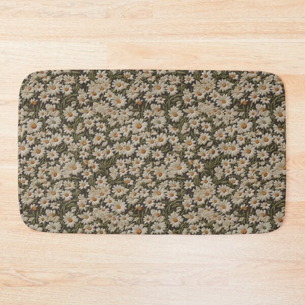 Item preview, Daisy Meadow Flowers Faux Embroidery  designed and sold by FlowerMeFlorals.