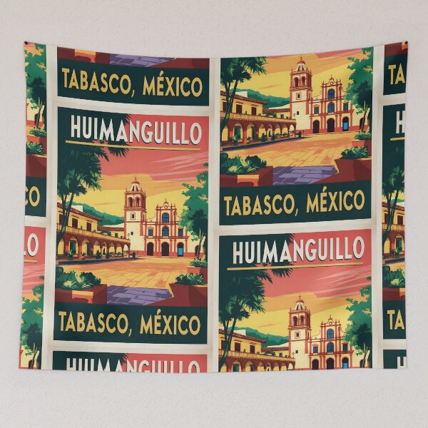 Item preview, Huimanguillo Ciudad de Mexico Vintage Travel Tourism  designed and sold by TravelersGems.