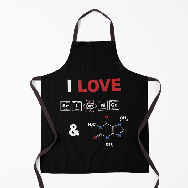 Item preview, I love science and caffeine, periodic table elements designed and sold by FABulousStudio.