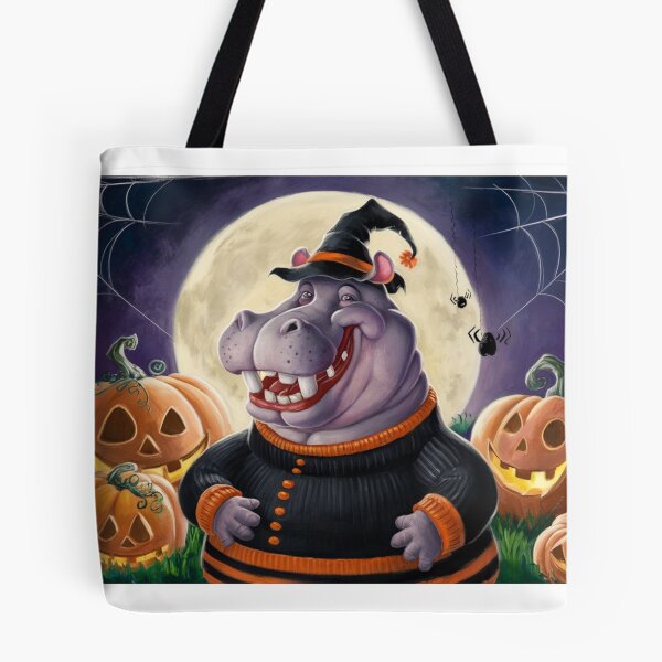 Item preview, Halloween Kawaii Hippo Delight designed and sold by NeatThingLover.