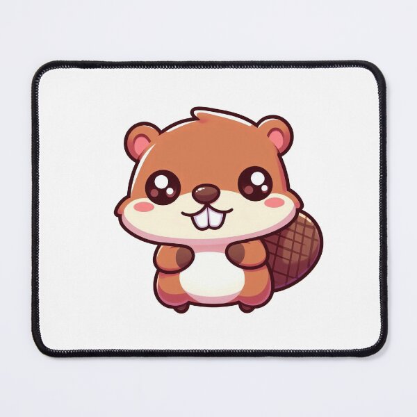 Item preview, Charming Kawaii Beaver designed and sold by istoriadesign.