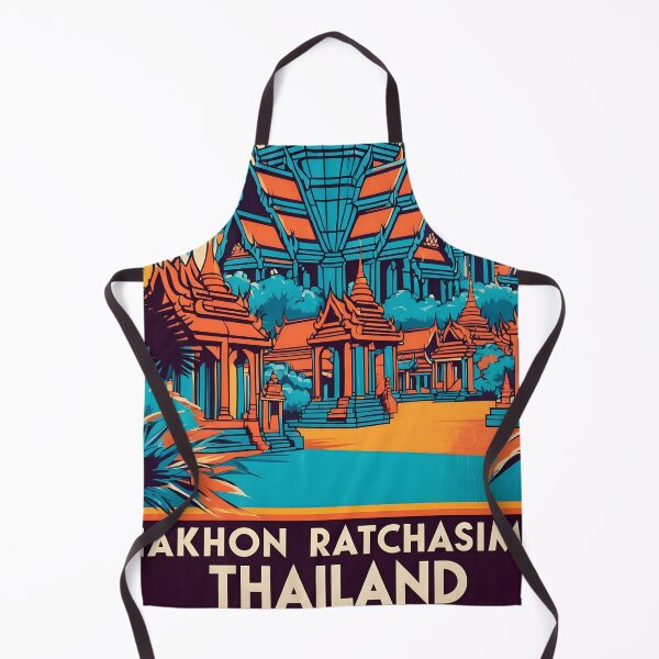 Item preview, Nakhon Ratchasima Thailand Vintage Travel Tourism designed and sold by TravelersGems.